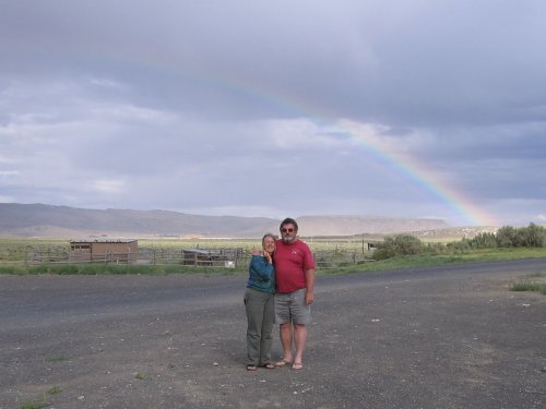 Under the rainbow